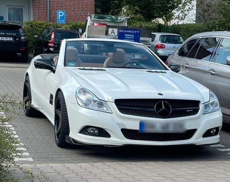 Weiß Gebraucht 2008 Mercedes SL280 Cabrio | 26.000 € (Superpreis) - Bild 1/4
