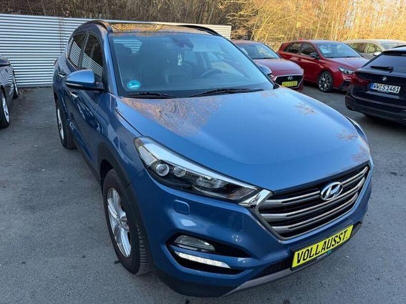 Gebraucht Hyundai Tucson Premium 185 PS (136 kW) 2015 Blau SUV