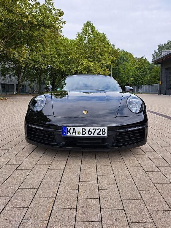 Schwarz Gebraucht 2019 Porsche 911 Carrera S Cabriolet Cabrio | 125.650 € - Bild 1/4