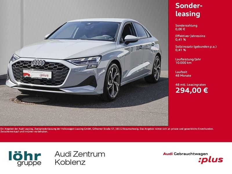 Pfeilgrau perleffekt Gebraucht 2025 Audi A3 Advanced Plus Limousine | 33.480 € (Fairer Preis) - Bild 1/3