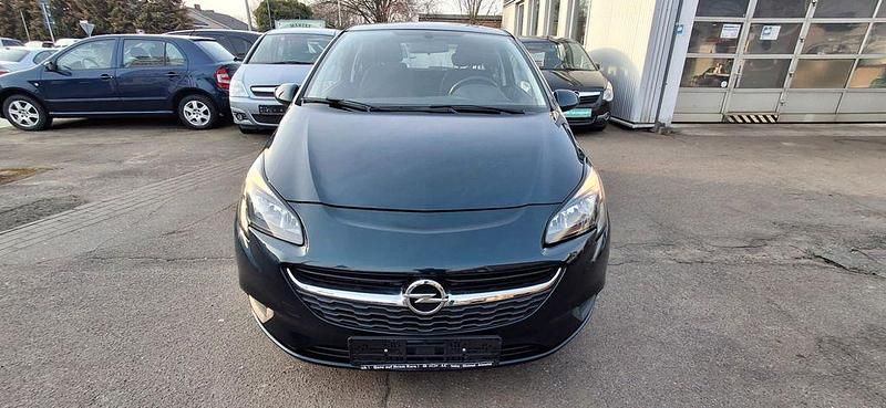 Gebraucht Opel Corsa Edition 90 PS (66 kW) 2016 Grün Kleinwagen