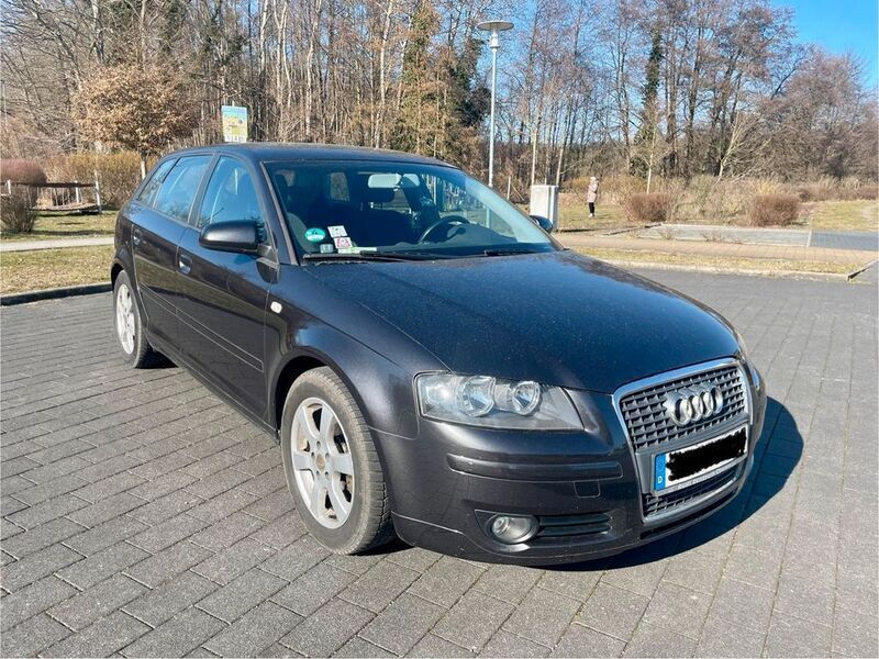 Grau Gebraucht 2007 Audi A3 Sportback Ambiente Kleinwagen | 2.900 € (Guter Preis) - Bild 1/4
