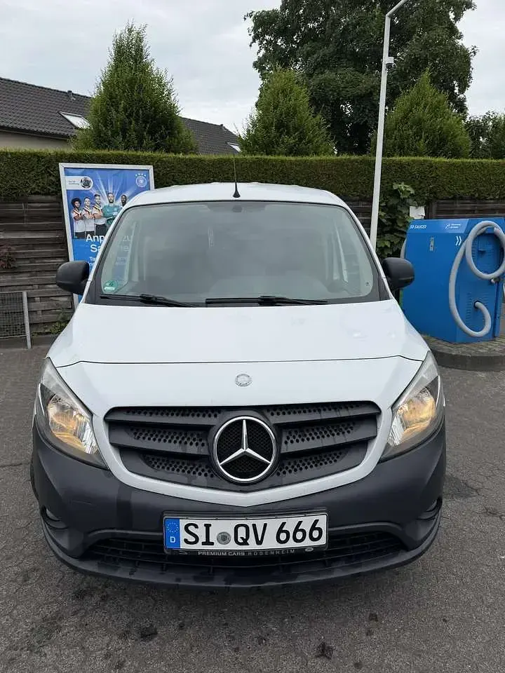 Gebraucht Mercedes Citan 108 90 PS (66 kW) 2013 Weiß Van / Kleinbus