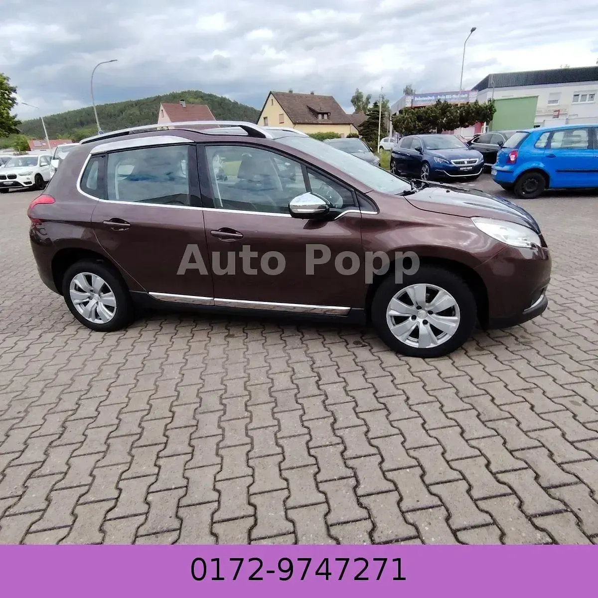 Gebraucht Peugeot 2008 Allure 92 PS (67 kW) 2015 Braun SUV