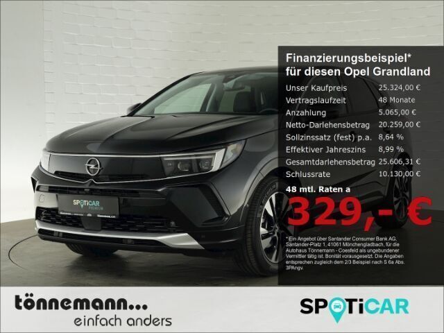 Schwarz Gebraucht 2023 Opel Grandland X Elegance SUV | 25.324 € (Fairer Preis) - Bild 1/3