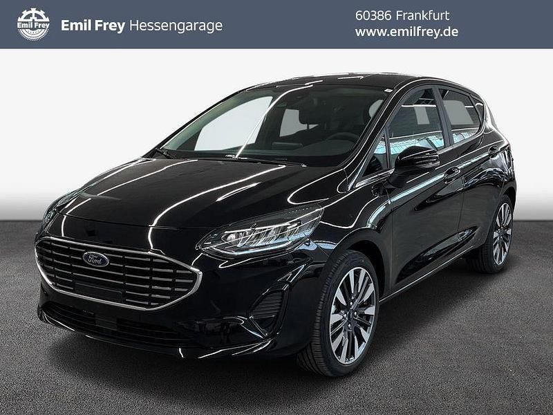 Schwarz Gebraucht 2023 Ford Fiesta Titanium X Kleinwagen | 18.598 € (Fairer Preis) - Bild 1/4