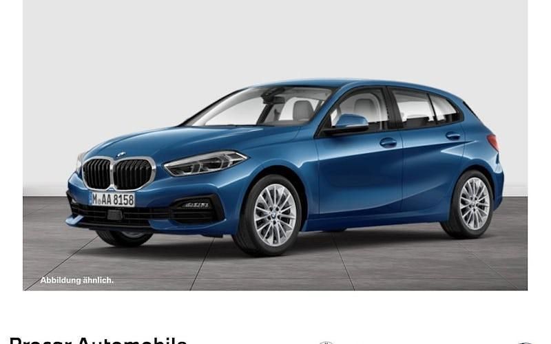 Blau Gebraucht 2022 BMW 120 Advantage Kleinwagen | 29.990 € (Teuer) - Bild 1/4