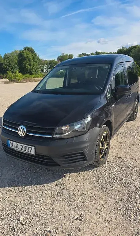 Gebraucht VW Caddy 150 PS (110 kW) 2017 Schwarz Van / Kleinbus