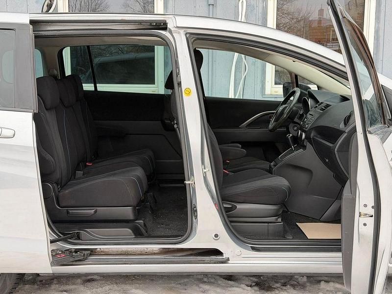 Gebraucht Mazda 5 Center-Line 144 PS (105 kW) 2011 Silber Van / Kleinbus