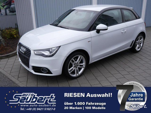 Weiß metallic Gebraucht 2015 Audi A1 Ambition Kleinwagen | 16.990 € (Teuer) - Bild 1/4