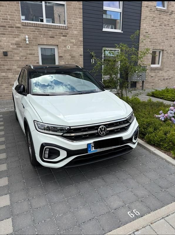 Weiß Gebraucht 2022 VW T-Roc R-line SUV | 19.375 € (Fairer Preis) - Bild 1/4