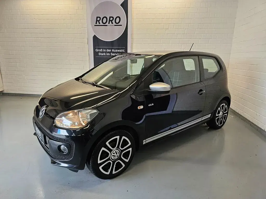 Gebraucht VW up! CLUB 75 PS (55 kW) 2016 Schwarz Kleinwagen