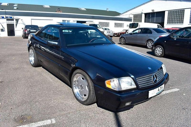 Blau Gebraucht 1995 Mercedes SL500 AMG Cabrio | 21.500 € - Bild 1/4