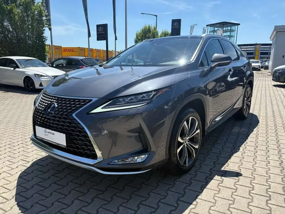 Gebraucht Lexus RX450h E-FOUR Executive Line 313 PS (230 kW) 2021 Titaniumgrau metallic SUV