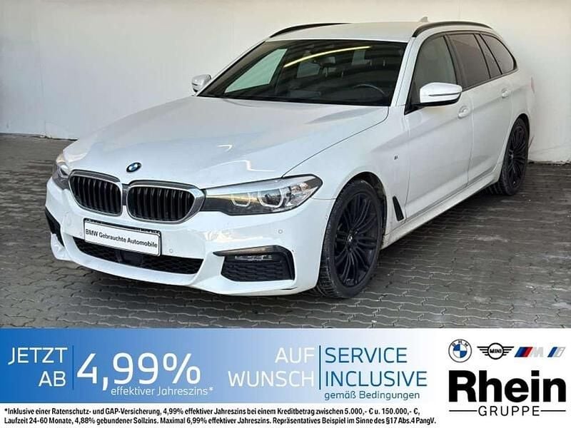Gebraucht BMW 540 M Sport 320 PS (235 kW) 2018 Alpinweiss iii Kombi