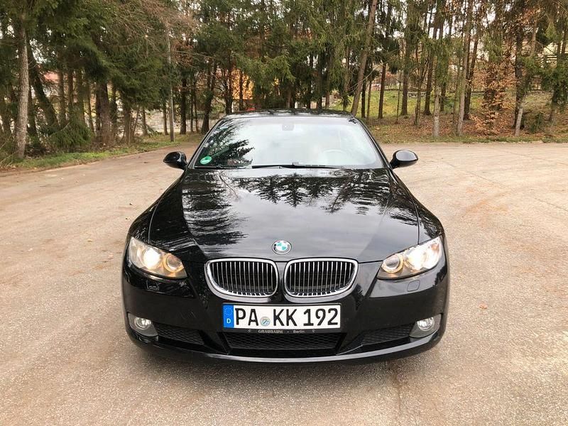 Schwarz Gebraucht 2008 BMW 325 Cabriolet Cabrio | 9.500 € (Guter Preis) - Bild 1/4