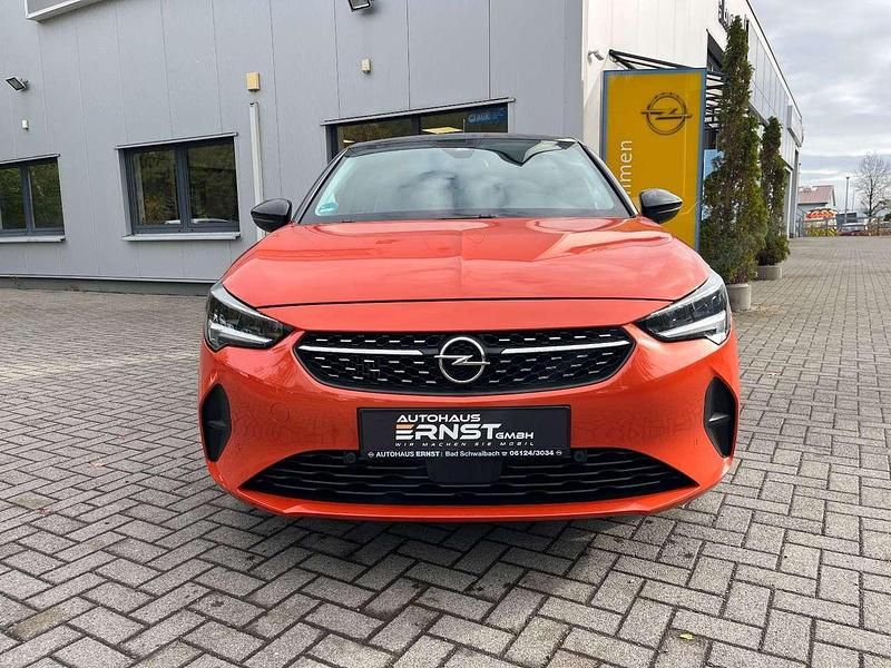 Lackierung orange fizz/typ aus Gebraucht 2023 Opel Corsa Elegance Kleinwagen | 15.990 € (Guter Preis) - Bild 1/4