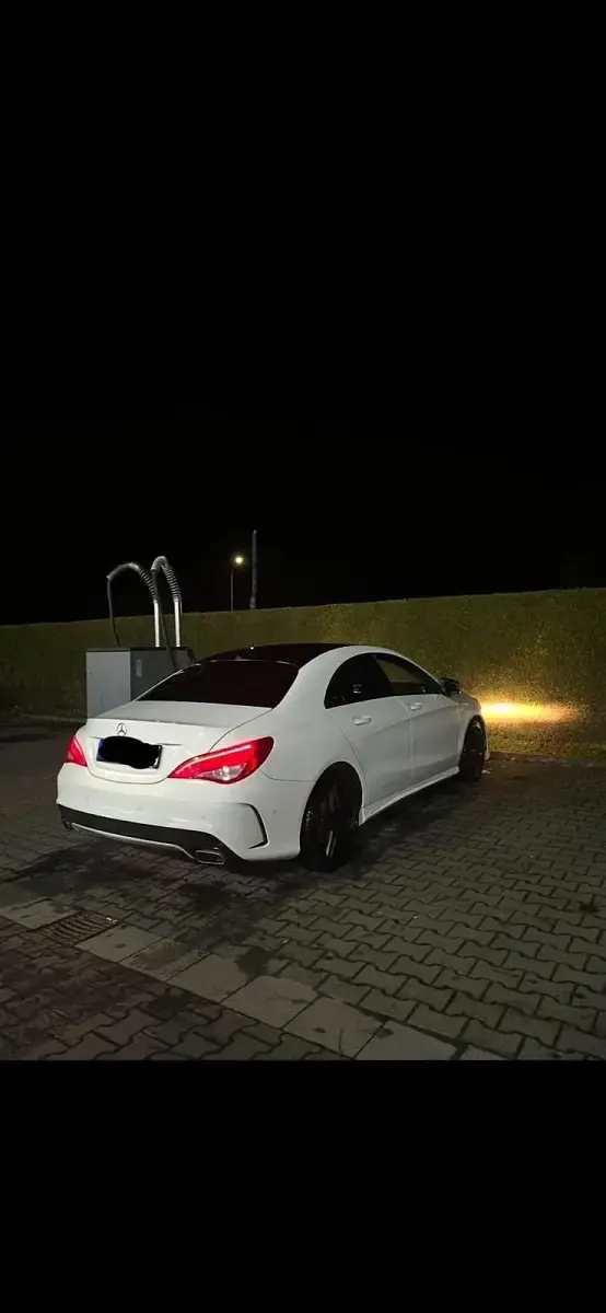 Gebraucht Mercedes CLA200 AMG line 156 PS (114 kW) 2013 Weiß Coupé