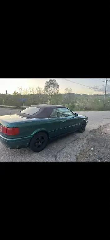 Gebraucht Audi Cabriolet 116 PS (85 kW) 1993 Grün Cabrio