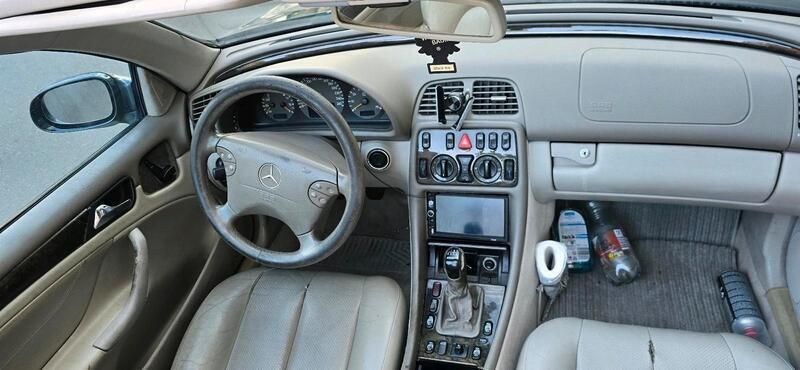 Blau Gebraucht 2001 Mercedes CLK200 Cabrio | 2.750 € (Superpreis) - Bild 1/4