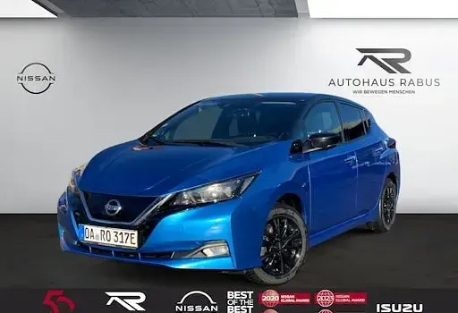 Second-hand Nissan Leaf 110 kW (150 CP) 2021 Albastru Hatchback