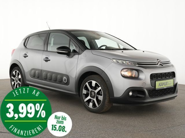 Grau Gebraucht 2019 Citroën C3 PureTech Kleinwagen | 14.750 € (Fairer Preis) - Bild 1/4