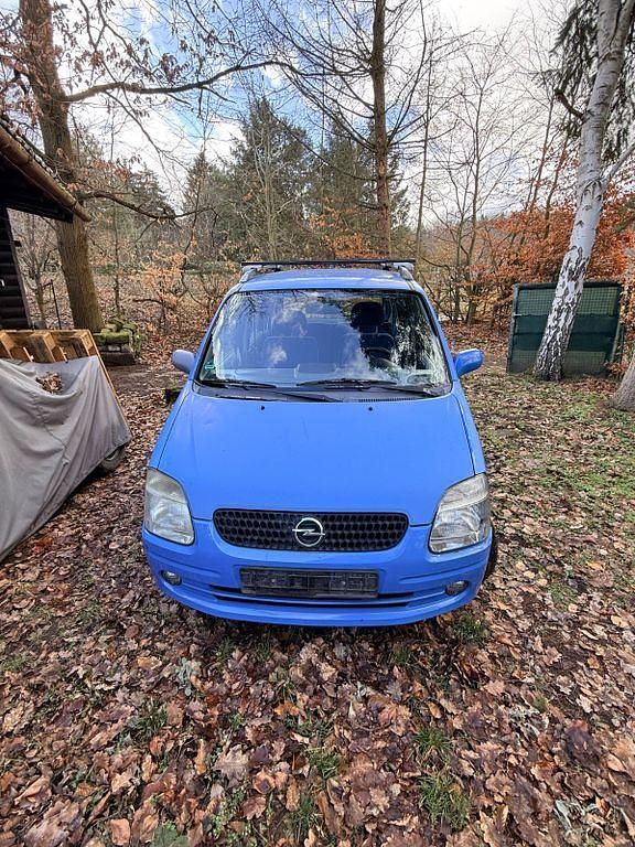 Gebraucht Opel Agila 80 PS (58 kW) 2003 Blau Van / Kleinbus