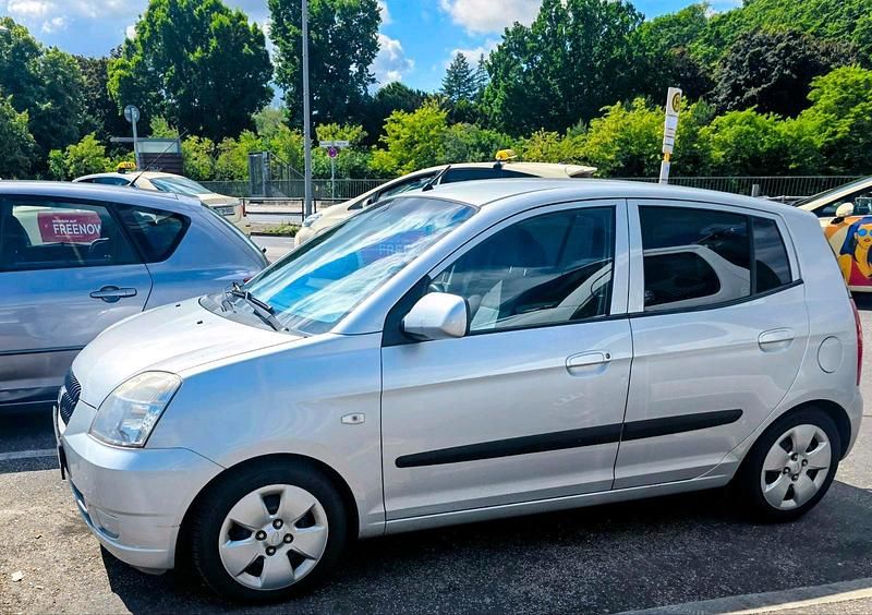 Gebraucht Kia Picanto 2007 Silber Kleinwagen