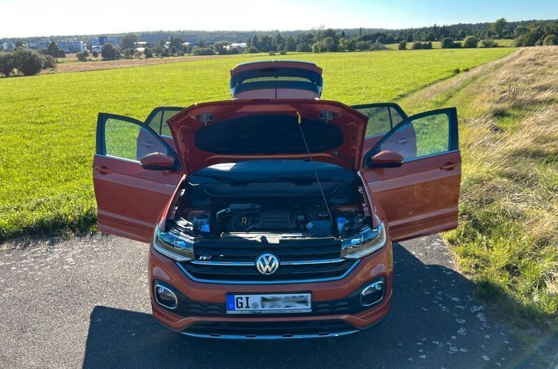 Orange Gebraucht 2019 VW T-Cross Style SUV | 18.550 € (Fairer Preis) - Bild 1/4