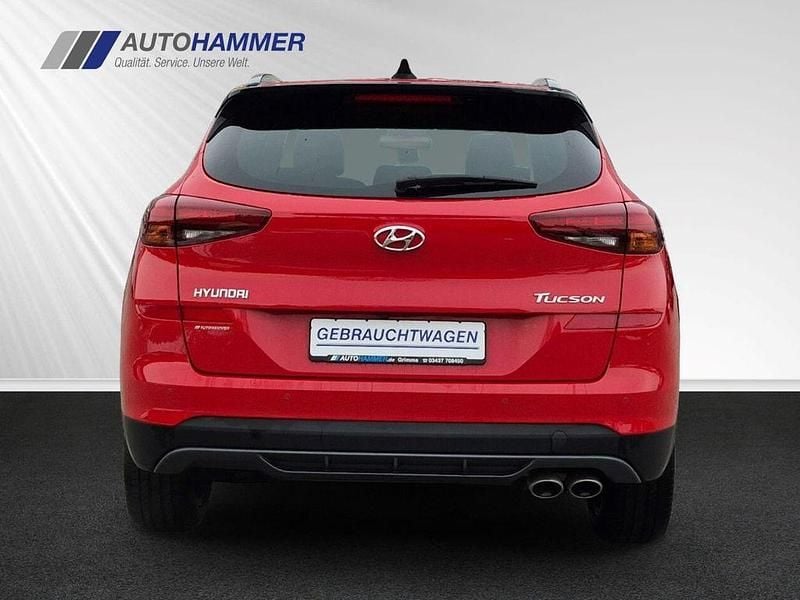 Gebraucht Hyundai Tucson N Line 177 PS (130 kW) 2019 Rot SUV