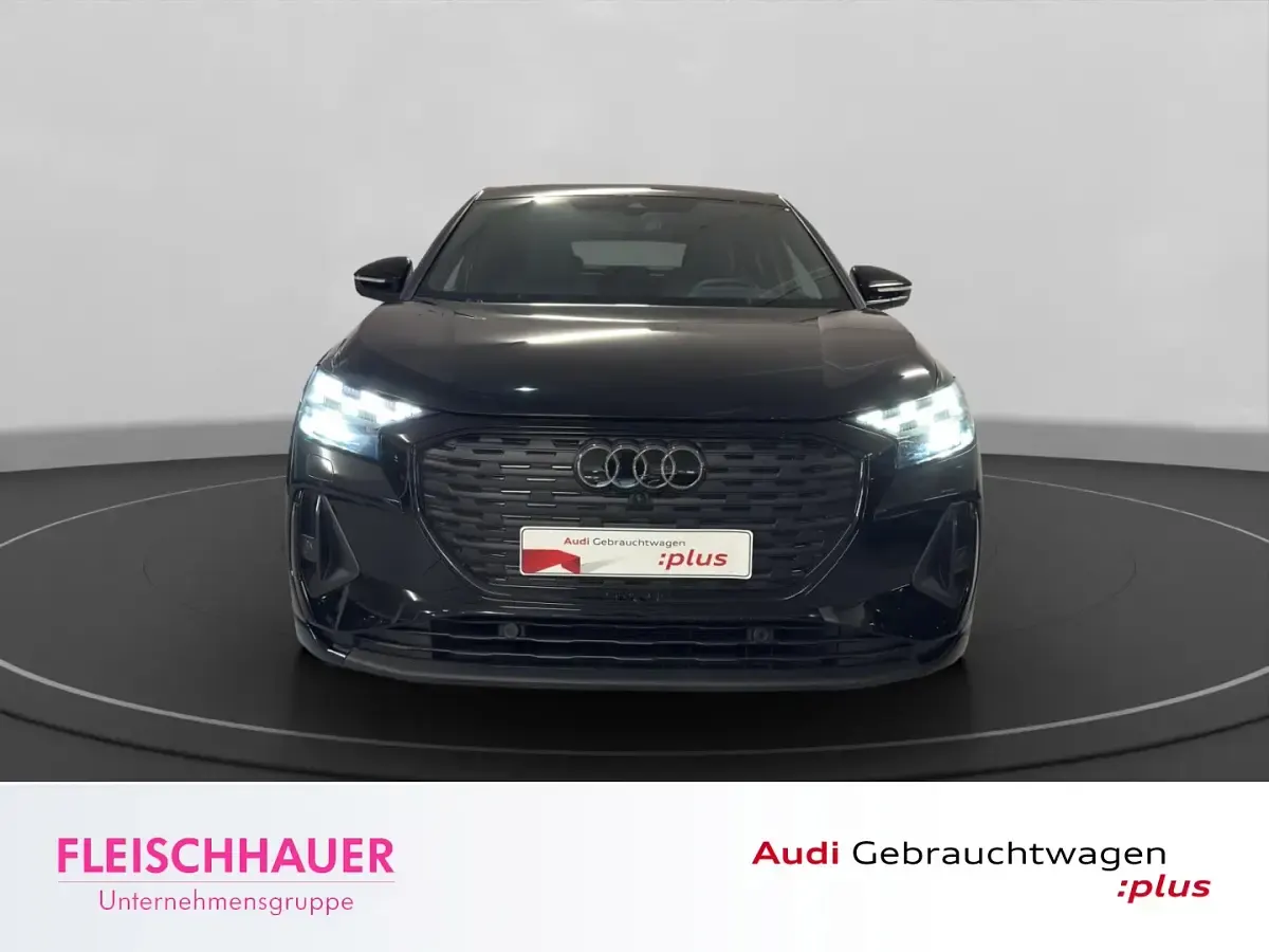 Gebraucht Audi Q4 Sportback e-tron S-Line 210 kW (286 PS) 2025 Schwarz SUV