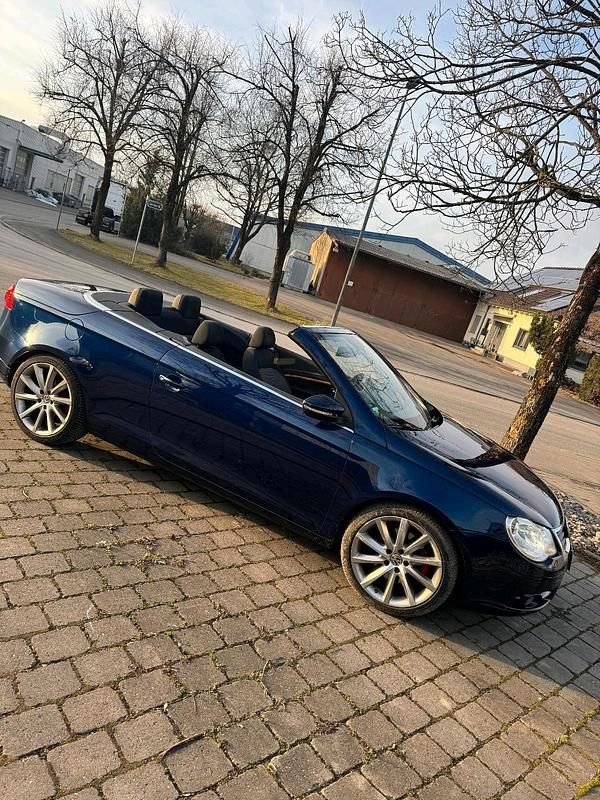 Gebraucht VW Eos 200 PS (147 kW) 2009 Blau Cabrio
