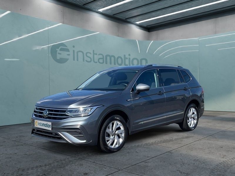 Grau Gebraucht 2024 VW Tiguan Allspace S SUV | 36.099 € (Superpreis) - Bild 1/4