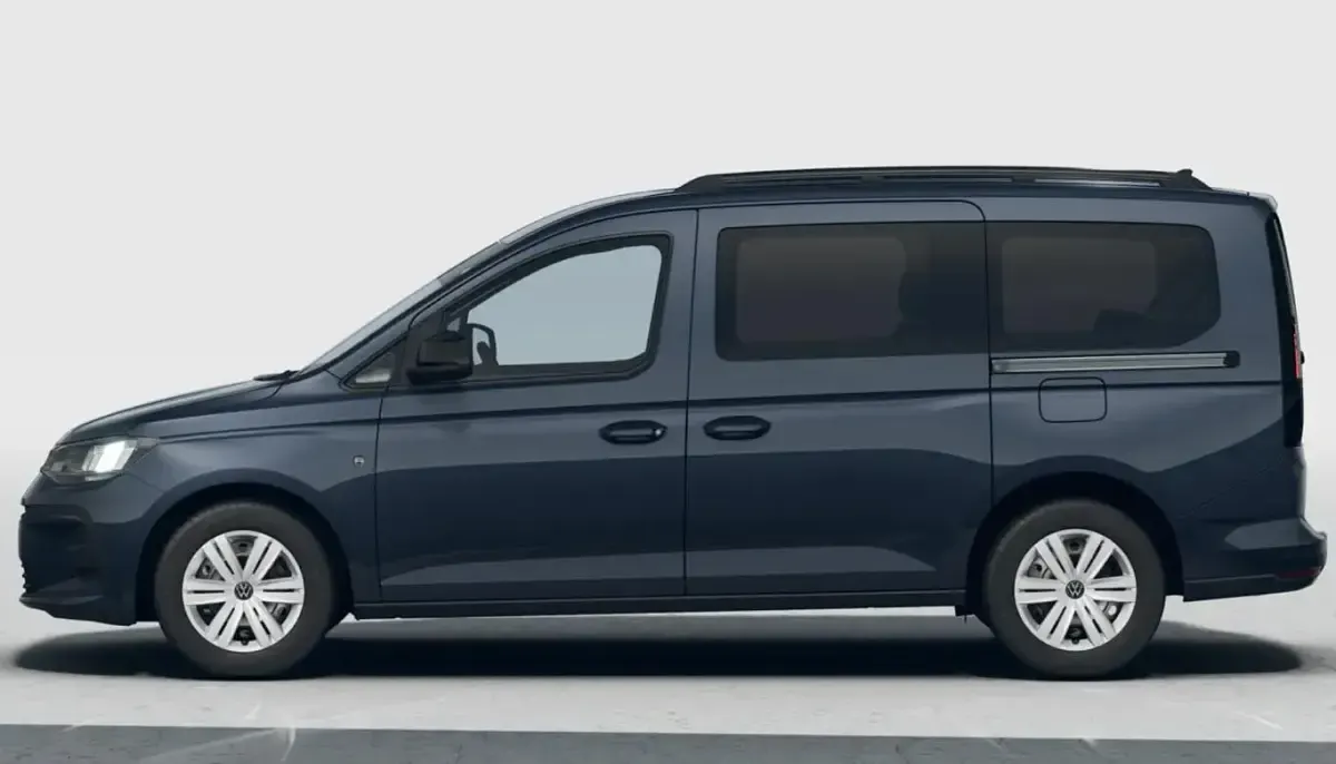 Neu VW Caddy Maxi 122 PS (89 kW) 2026 Starlight blue metallic Van / Kleinbus