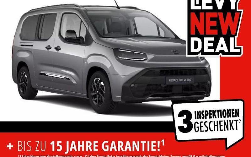 Silber Neu 2025 Toyota Proace Verso City Kombi | 50.290 € - Bild 1/4