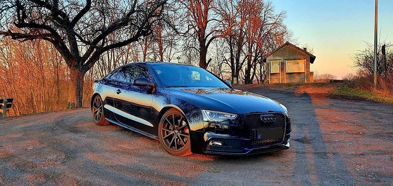 Schwarz Gebraucht 2015 Audi A5 S-Line Coupé | 11.900 € (Guter Preis) - Bild 1/4