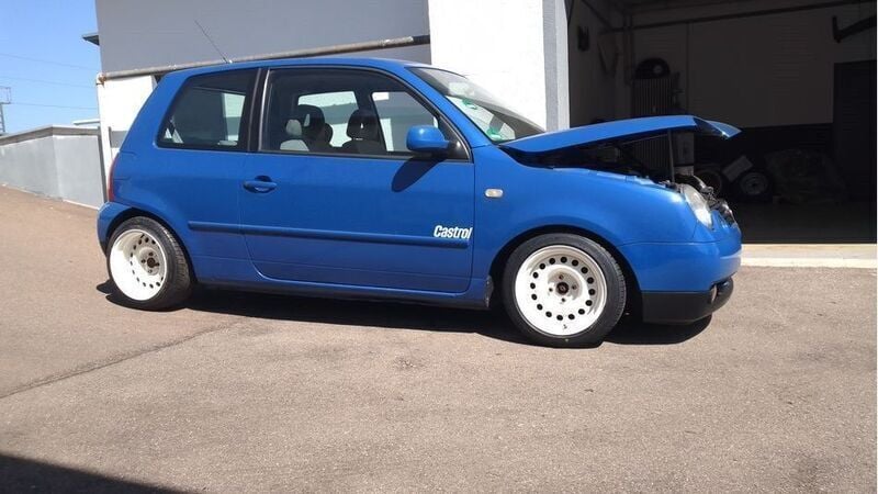 Blau Gebraucht 1999 VW Lupo Kleinwagen | 3.333 € - Bild 1/4