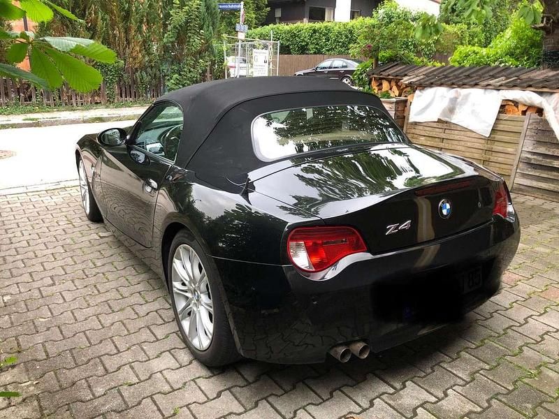 Schwarz Gebraucht 2007 BMW Z4 Cabrio | 8.400 € (Guter Preis) - Bild 1/4