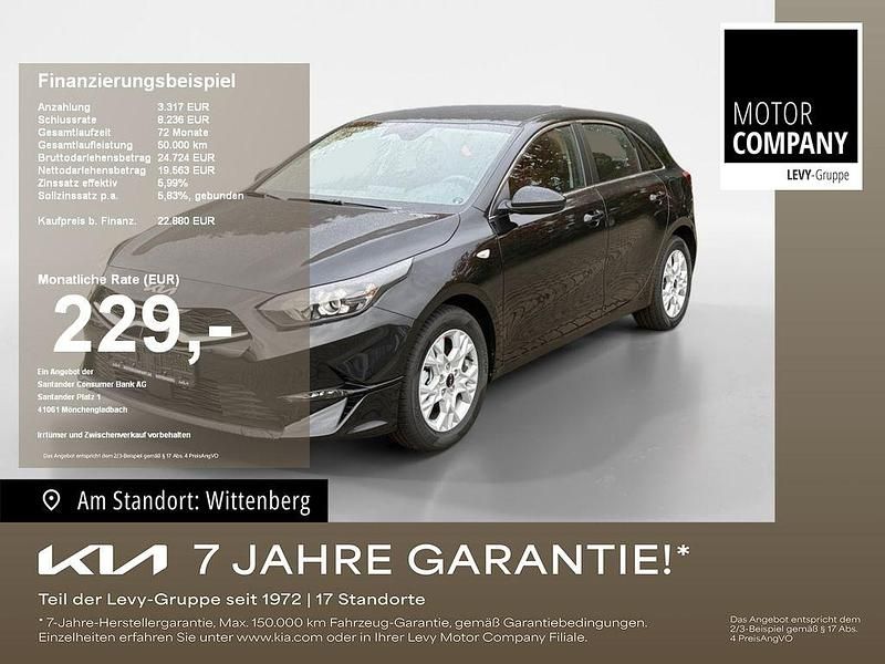 Schwarz Neu 2025 Kia Ceed Comfort Kleinwagen | 22.880 € (Superpreis) - Bild 1/4