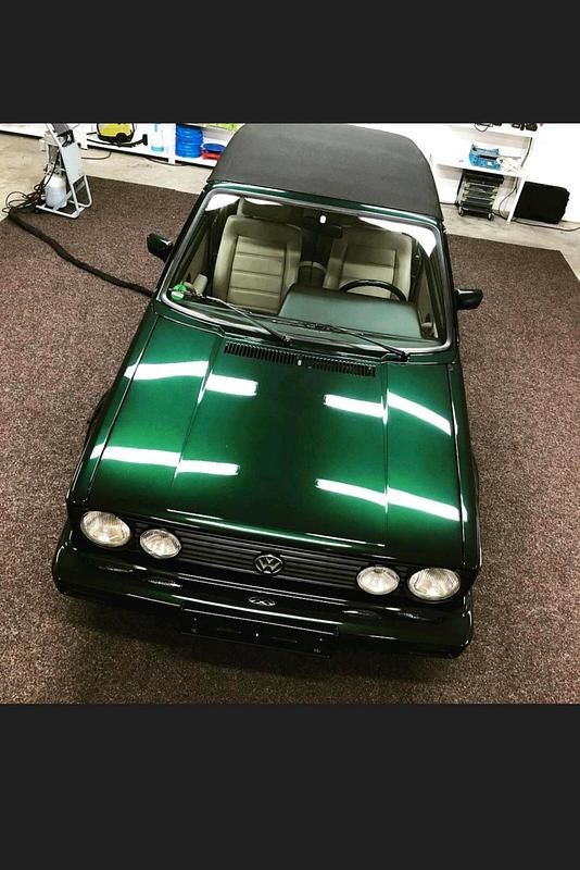 Gebraucht VW Golf Cabriolet Classicline 98 PS (72 kW) 1992 Grün Cabrio