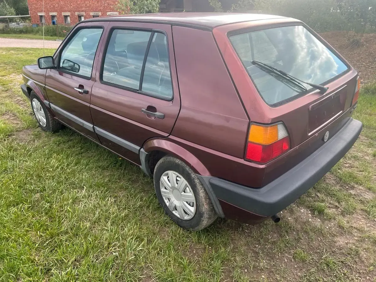Gebraucht VW Golf II 55 PS (40 kW) 1991 Rot Kleinwagen