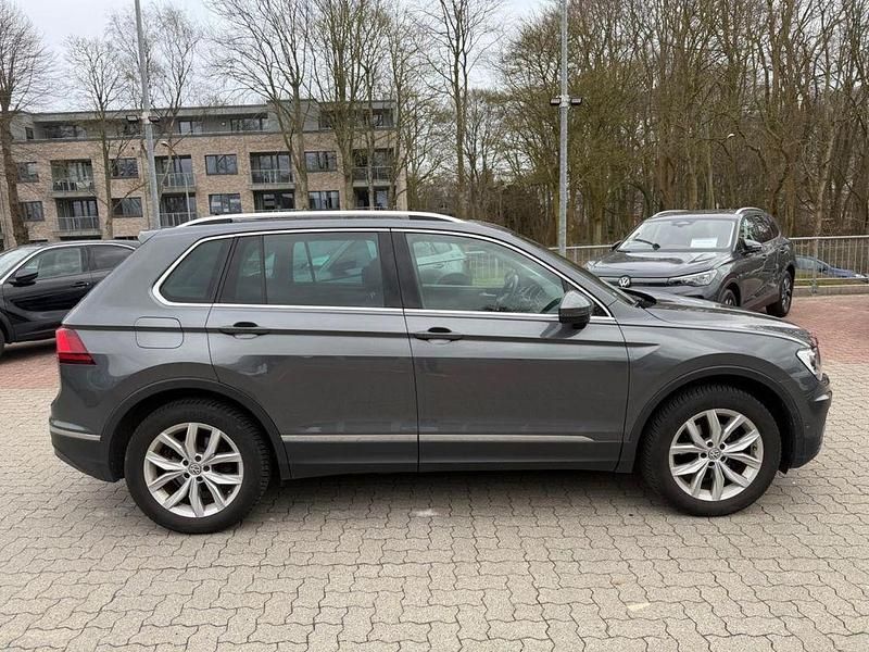 Gebraucht VW Tiguan 150 PS (110 kW) 2018 Graphitgrau (metallic) SUV