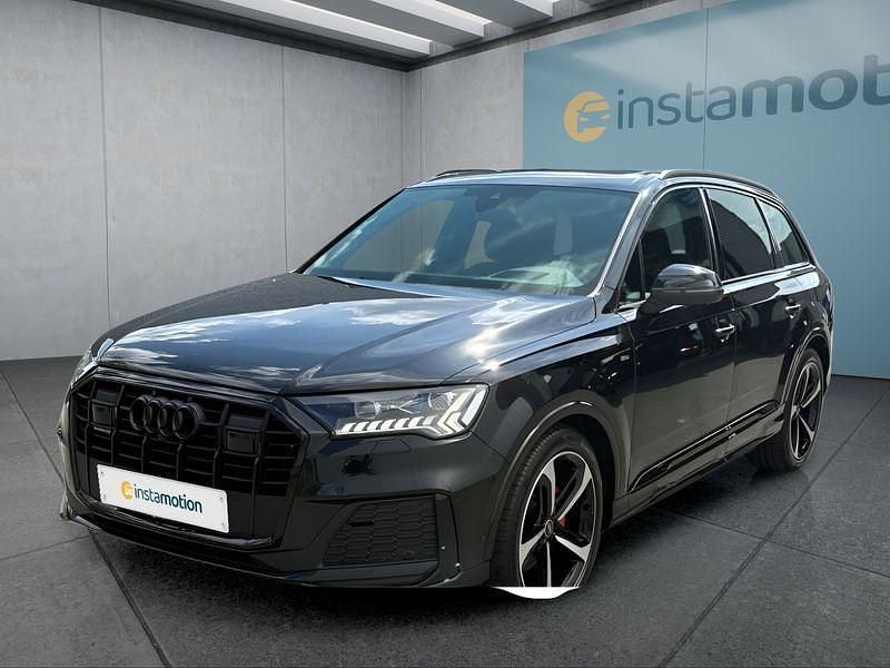 Schwarz Gebraucht 2023 Audi Q7 SUV | 71.299 € (Teuer) - Bild 1/4