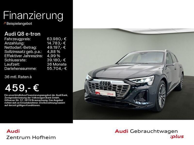 Magnetgrau Gebraucht 2023 Audi Q8 e-tron S-Line SUV | 63.980 € (Fairer Preis) - Bild 1/4
