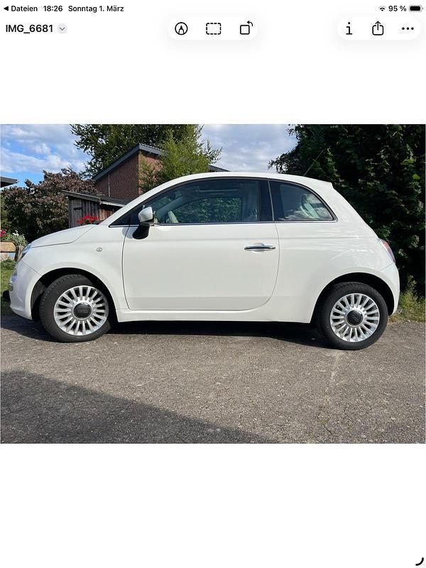 Gebraucht Fiat 500 69 PS (50 kW) 2010 Weiß Kleinwagen