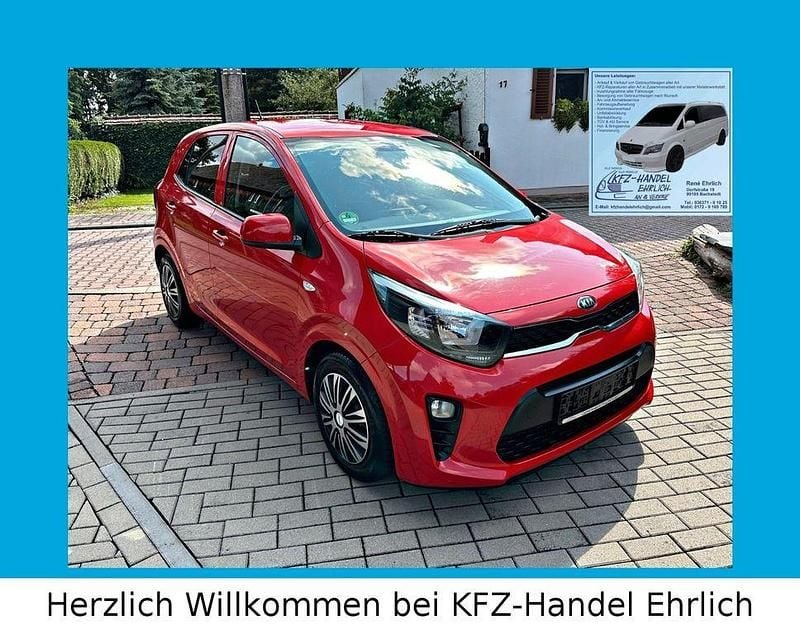 Rot Gebraucht 2017 Kia Picanto DREAM-TEAM Edition Kleinwagen | 5.750 € (Guter Preis) - Bild 1/4