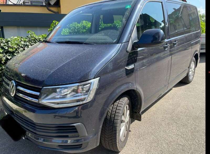 Blau Gebraucht 2016 VW T6 Comfortline Van | 31.999 € (Superpreis) - Bild 1/4