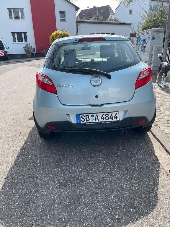 Gebraucht Mazda 2 86 PS (63 kW) 2008 Blau Kleinwagen