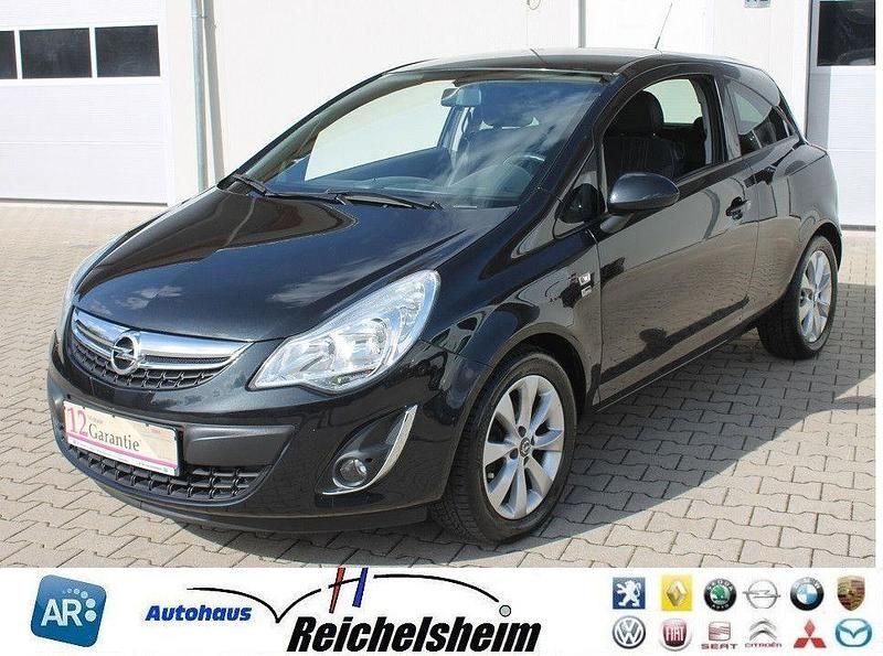 Schwarz Gebraucht 2012 Opel Corsa Kleinwagen | 5.999 € (Teuer) - Bild 1/4