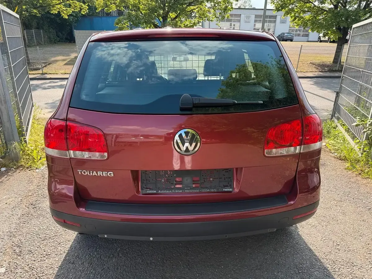 Brugt VW Touareg 220 HK (161 kW) 2004 Rød SUV
